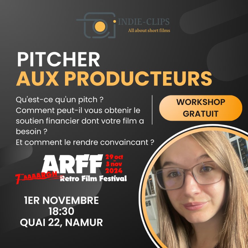 WORKSHOP GRATUIT - Pitcher aux Producteurs